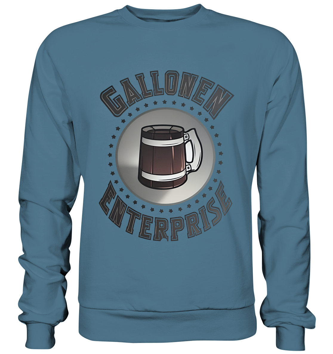 GallonEnterprise Logo (Brown) - Basic Sweatshirt