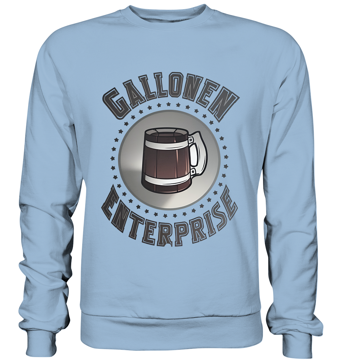 GallonEnterprise Logo (Brown) - Basic Sweatshirt