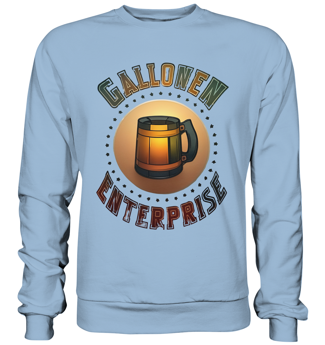 GallonenEnterprise Logo (Gold) - Basic Sweatshirt