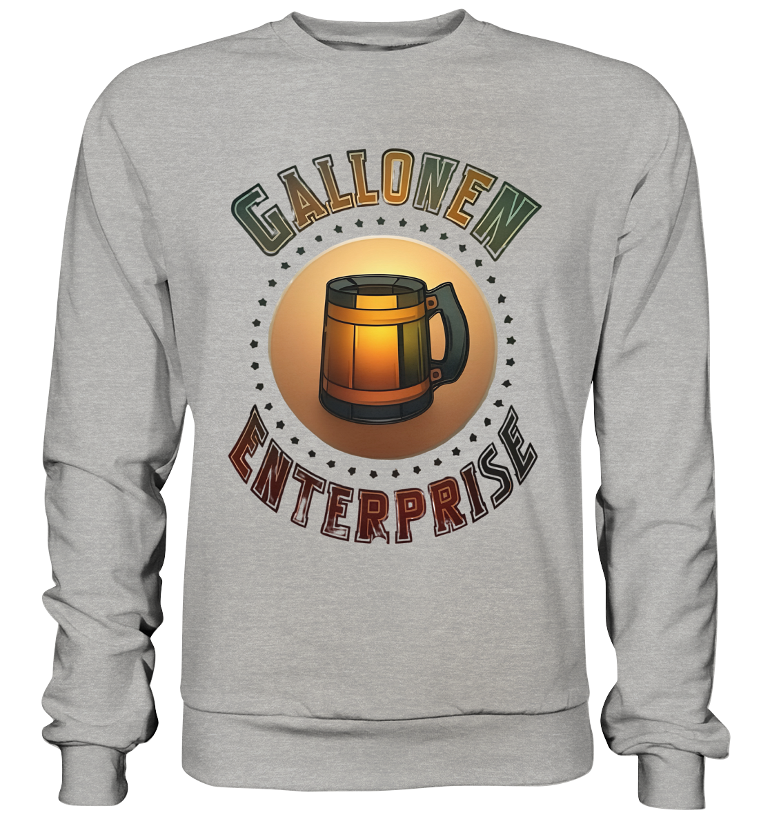 GallonenEnterprise Logo (Gold) - Basic Sweatshirt