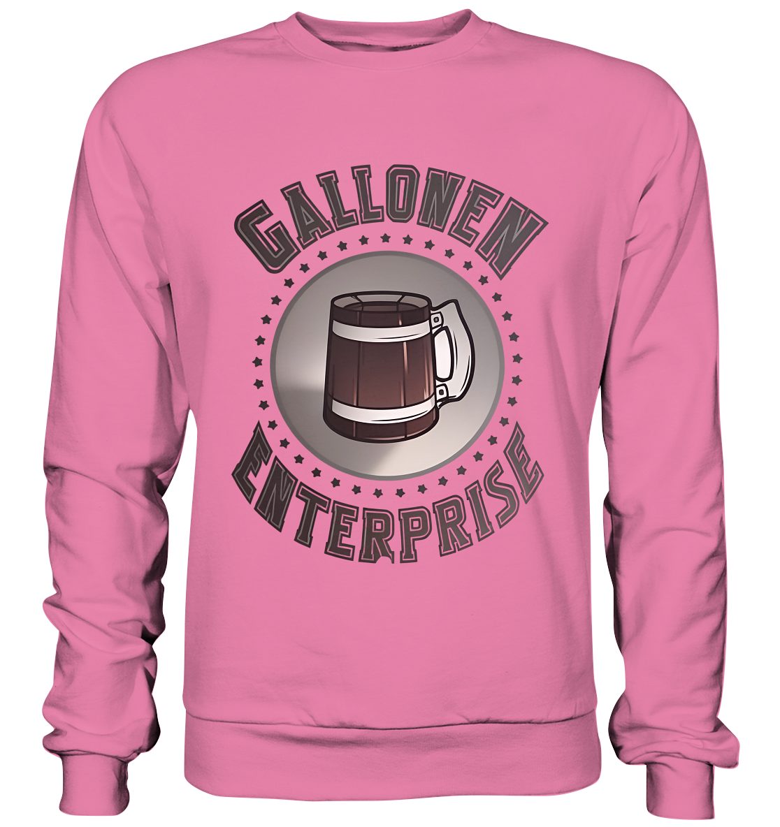 GallonEnterprise Logo (Brown) - Basic Sweatshirt