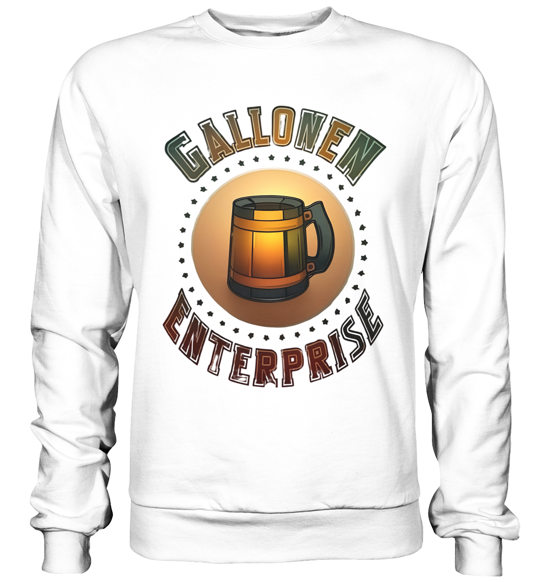 GallonenEnterprise Logo (Gold) - Basic Sweatshirt