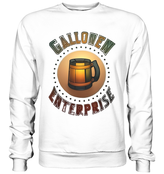 GallonenEnterprise Logo (Gold) - Basic Sweatshirt