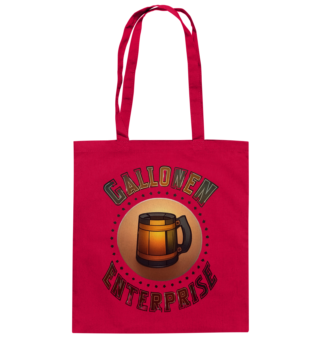 GallonenEnterprise Logo (Gold) - Baumwolltasche