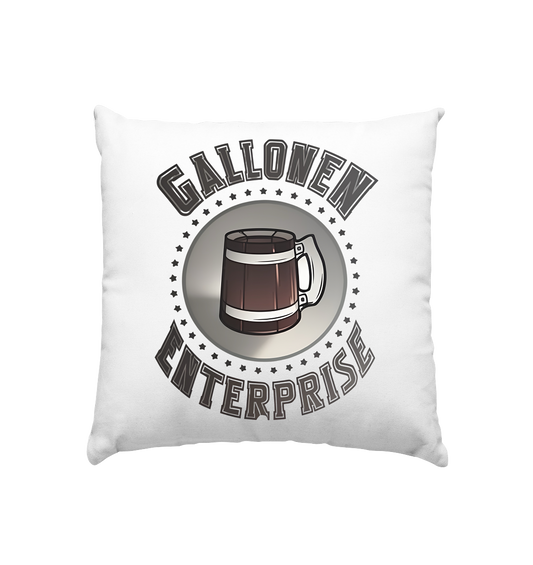 GallonEnterprise Logo (Brown) - Kissen 40x40cm