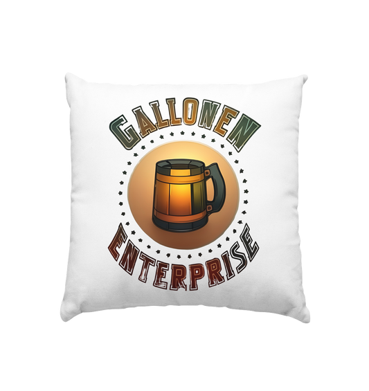 GallonenEnterprise Logo (Gold) - Kissen 40x40cm