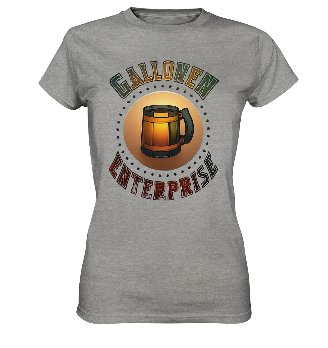 GallonenEnterprise Logo (Gold) - Ladies Premium Shirt