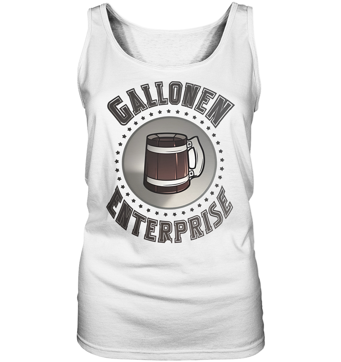 GallonEnterprise Logo (Brown) - Ladies Tank-Top