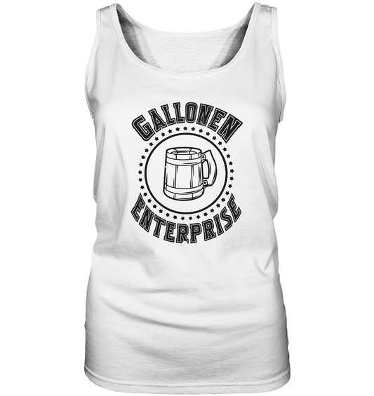 Gallonen Enterprise logo - Ladies Tank-Top