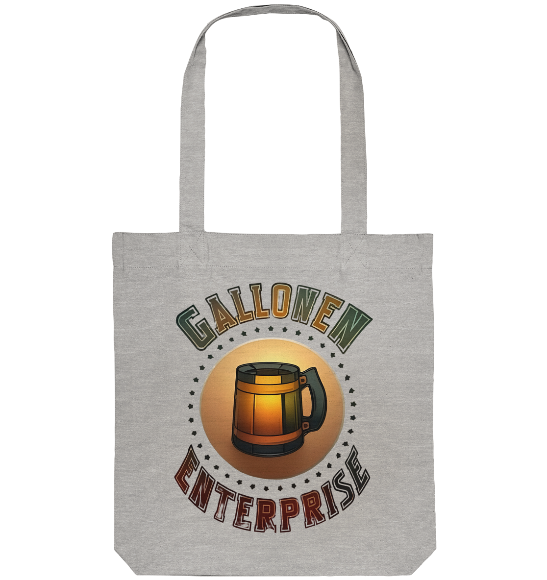 GallonenEnterprise Logo (Gold) - Organic Tote-Bag