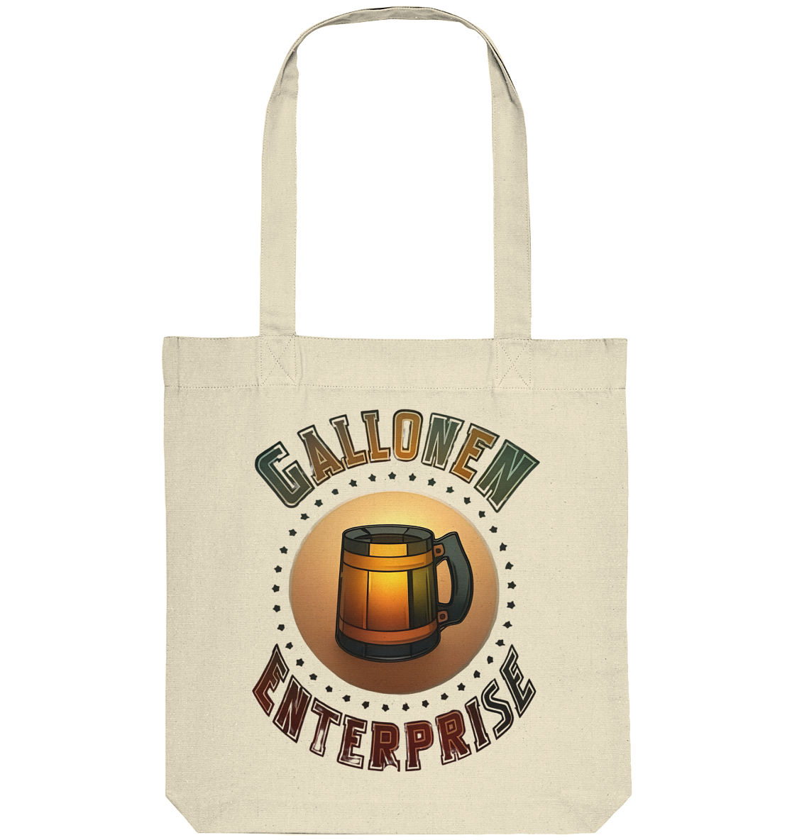 GallonenEnterprise Logo (Gold) - Organic Tote-Bag