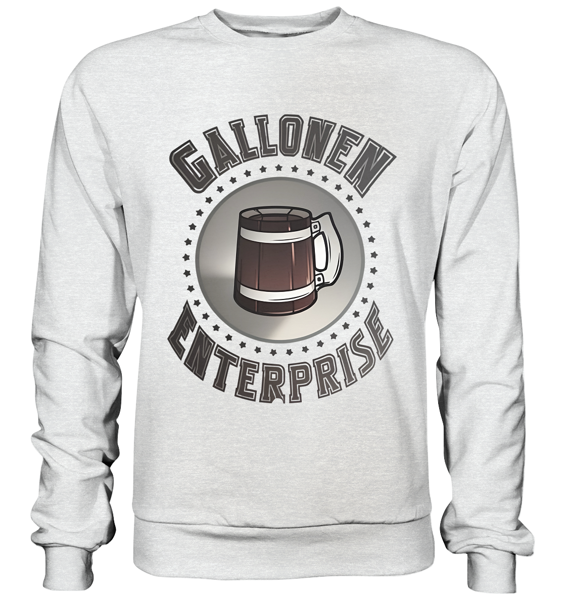 GallonEnterprise Logo (Brown) - Premium Sweatshirt