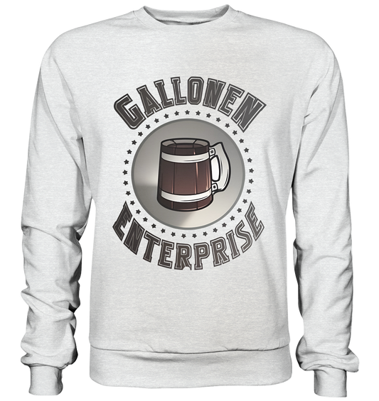 GallonEnterprise Logo (Brown) - Premium Sweatshirt